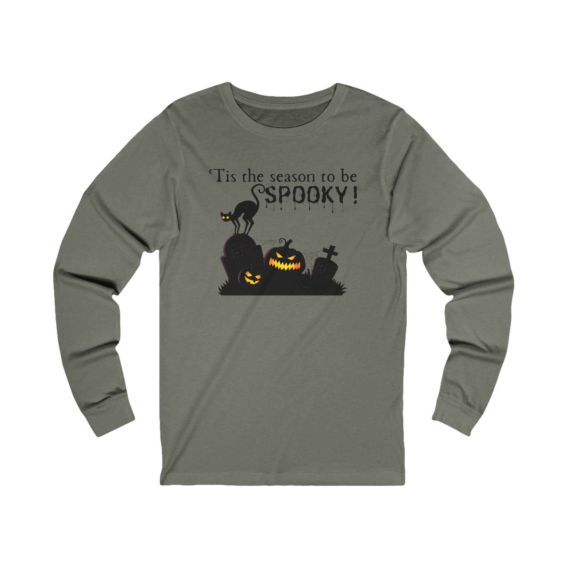 Spooky Season Unisex Jersey Long Sleeve Tee - Long - sleeve - Epileptic Al’s Shop