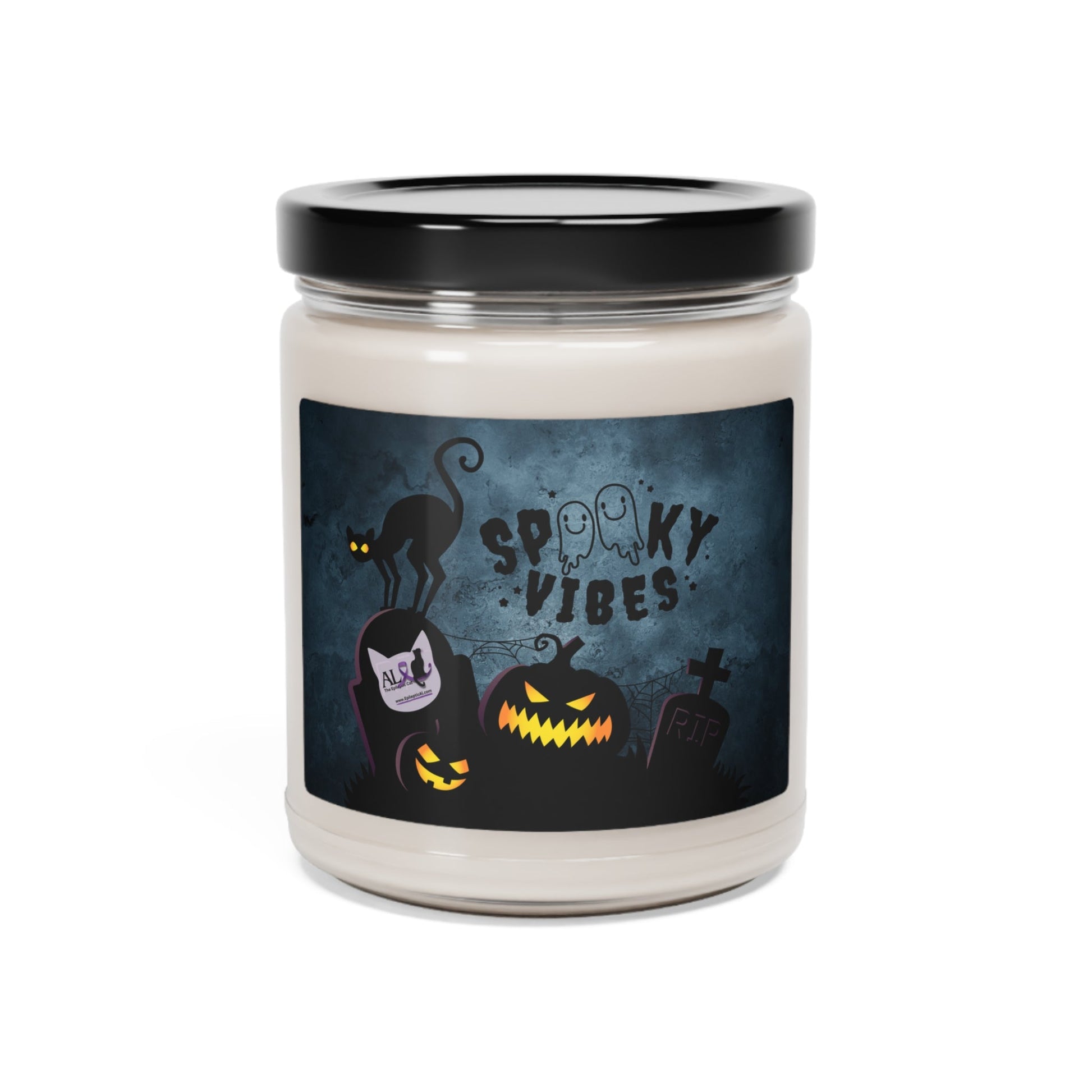 Spooky Vibes Scented Soy Candle, 9oz - Home Decor - Epileptic Al’s Shop