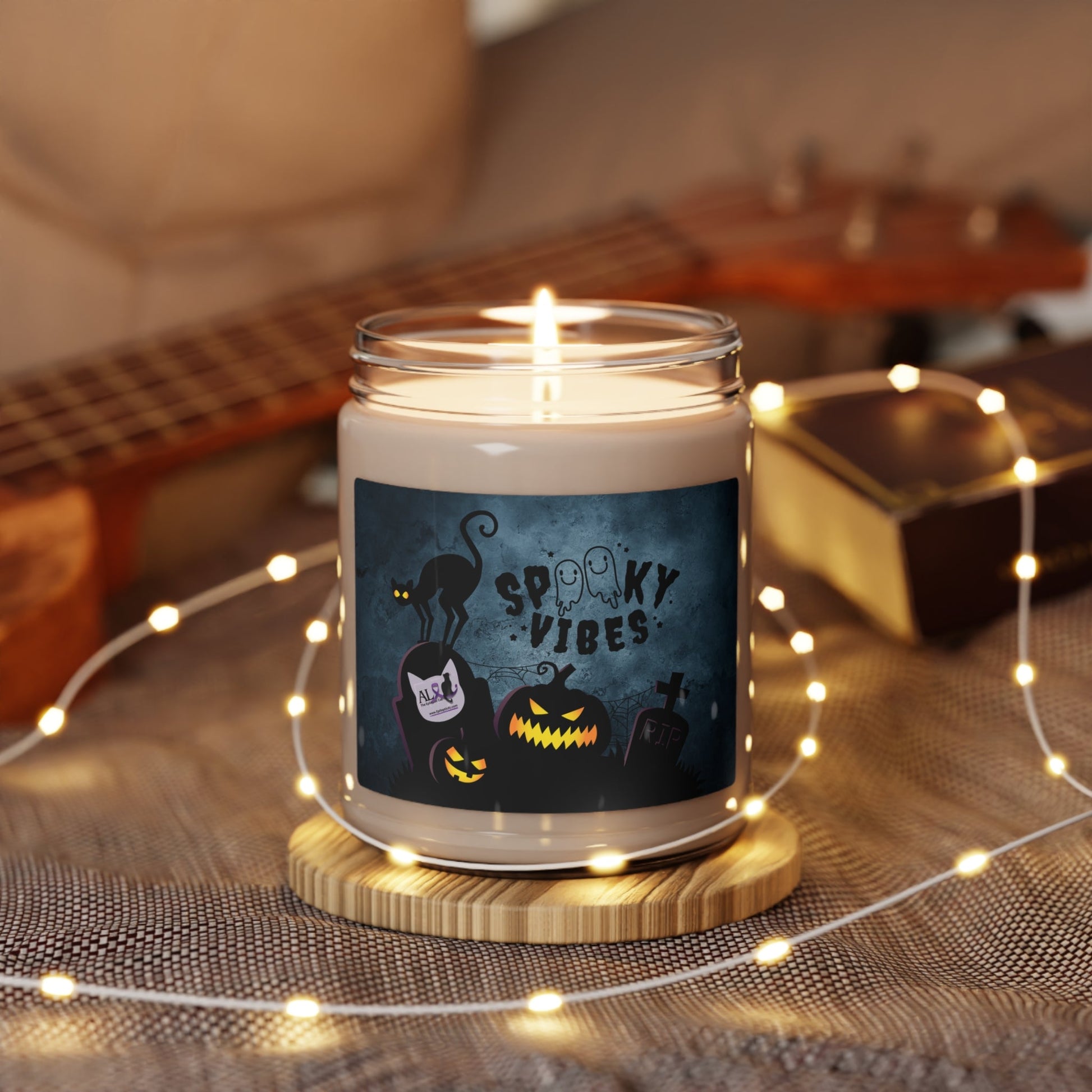 Spooky Vibes Scented Soy Candle, 9oz - Home Decor - Epileptic Al’s Shop