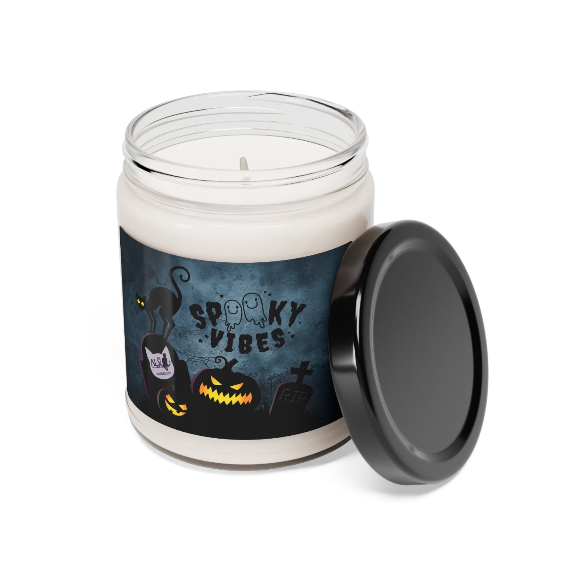 Spooky Vibes Scented Soy Candle, 9oz - Home Decor - Epileptic Al’s Shop