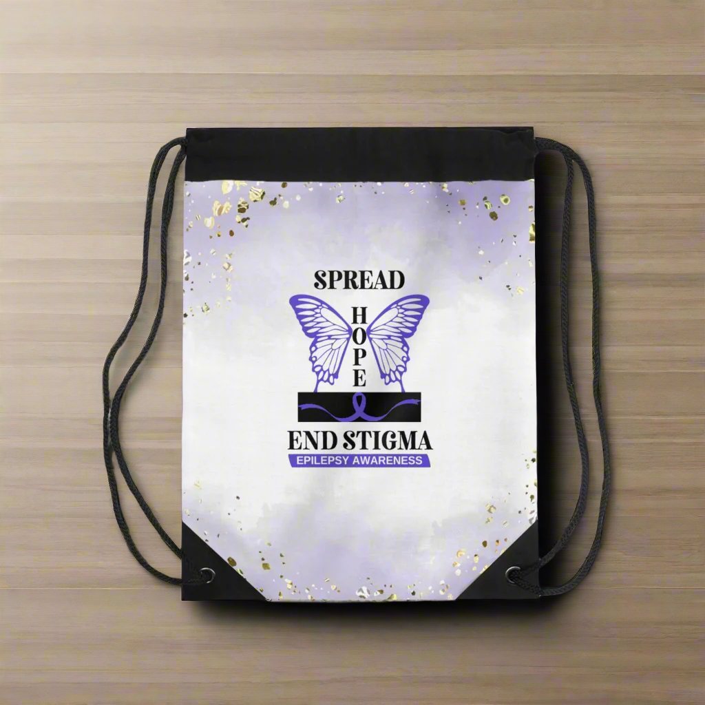 Spread Hope End Stigma Drawstring Bag - Bags - EpiAl's Shop