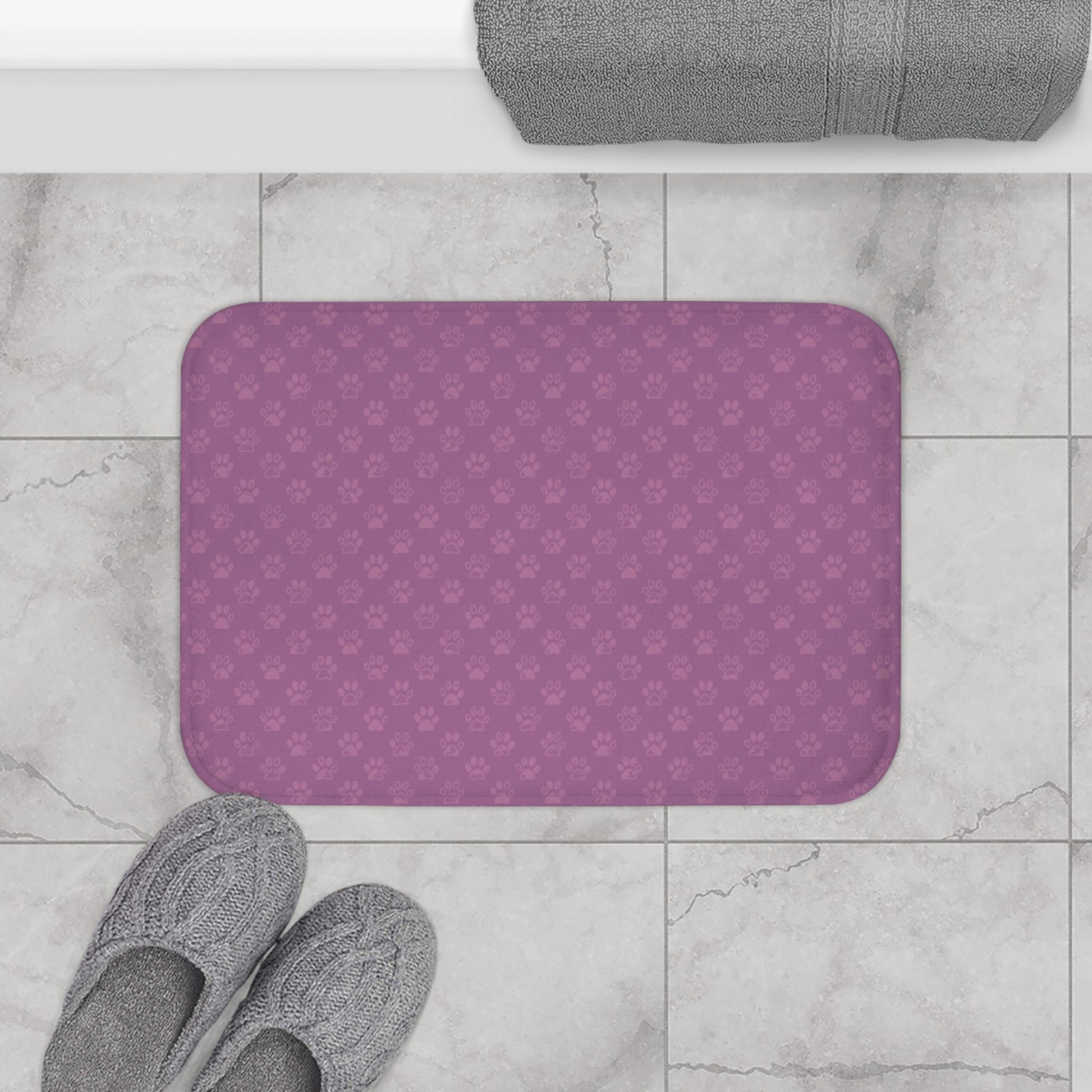 Subtle Paws Bath Mat - Home Decor - Epileptic Al’s Shop