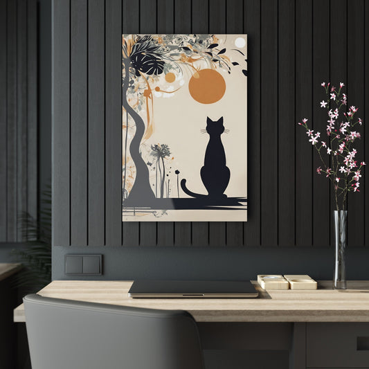 Sunrise Kitty Acrylic Prints - Home Decor - Epileptic Al’s Shop