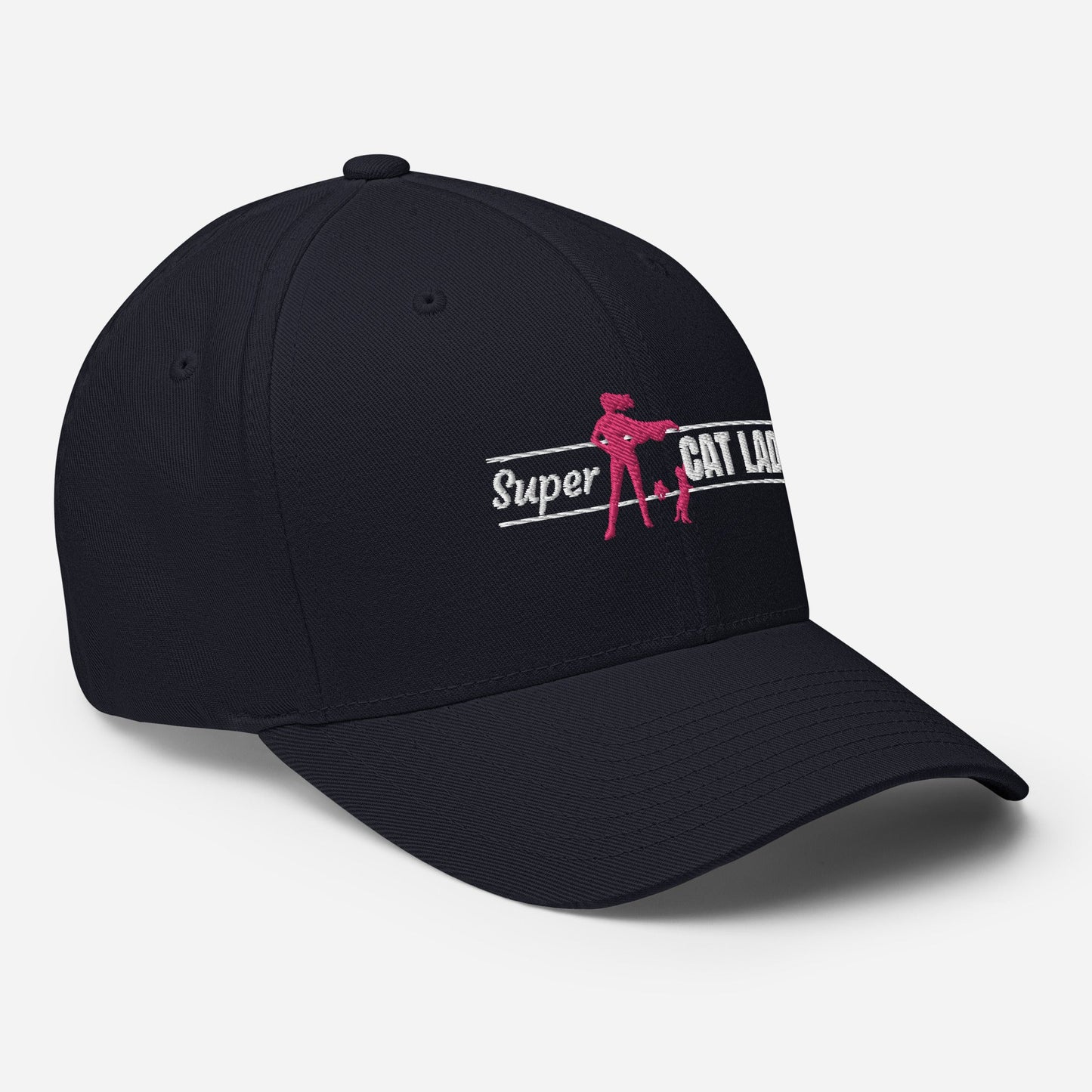 Super Cat Lady Structured Twill Cap - Hats - EpiAl's Shop