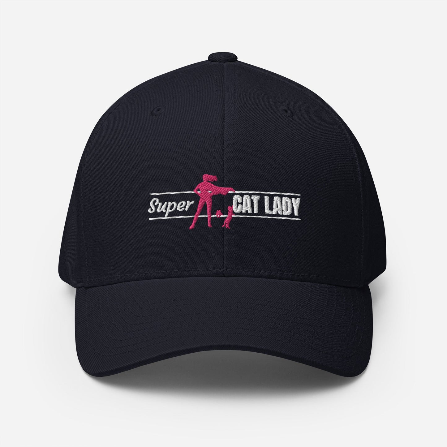 Super Cat Lady Structured Twill Cap - Hats - EpiAl's Shop