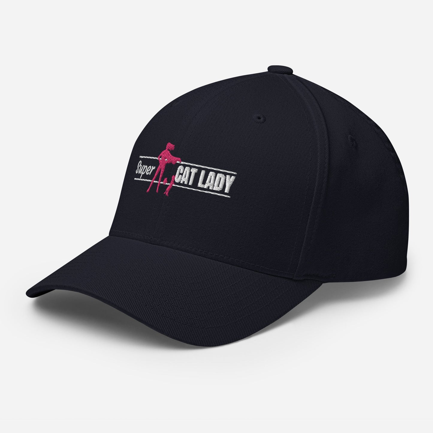 Super Cat Lady Structured Twill Cap - Hats - EpiAl's Shop