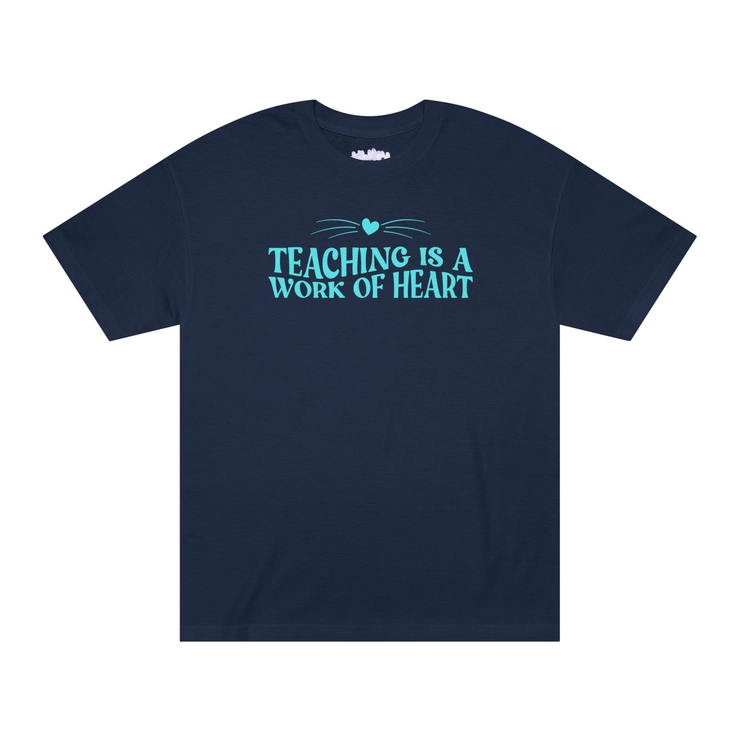 Teacher Heart Unisex Classic Tee - T - Shirt - Epileptic Al’s Shop