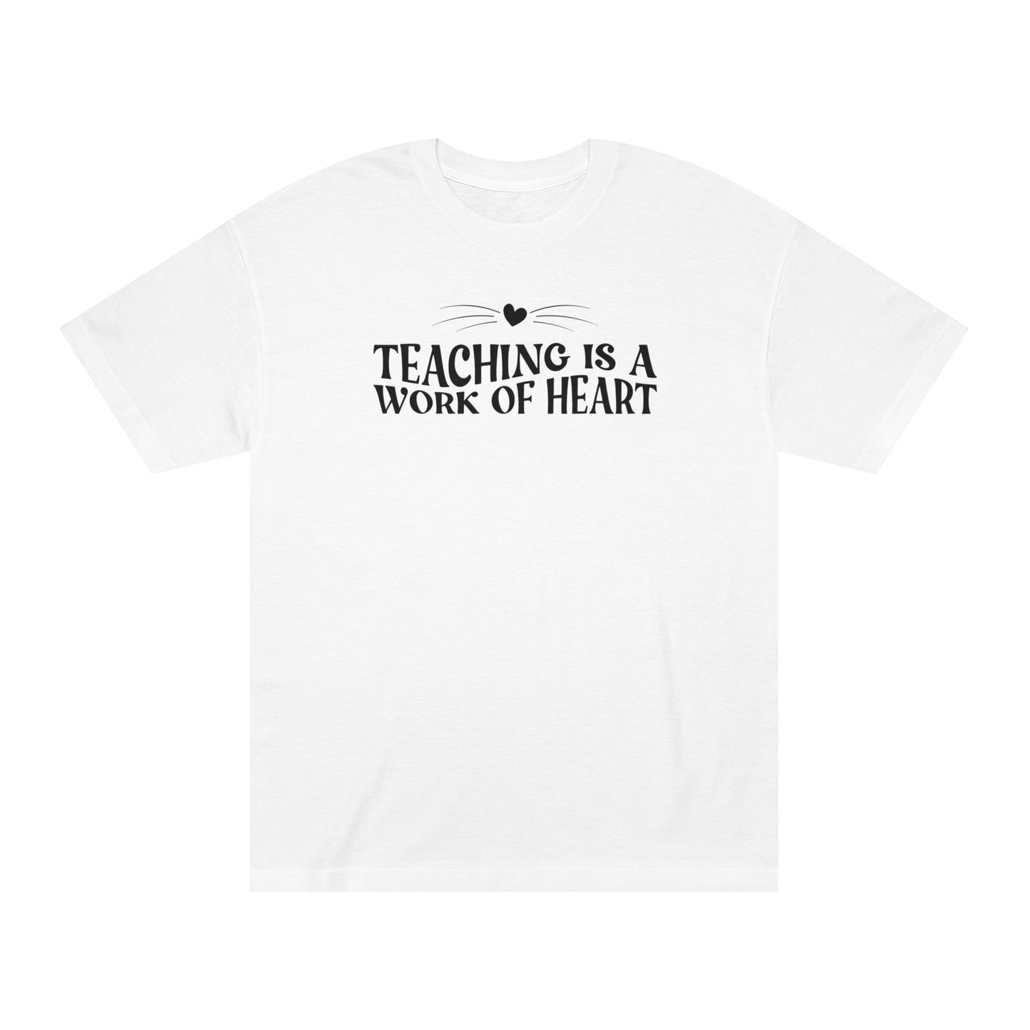 Teacher Heart Unisex Classic Tee - T - Shirt - Epileptic Al’s Shop