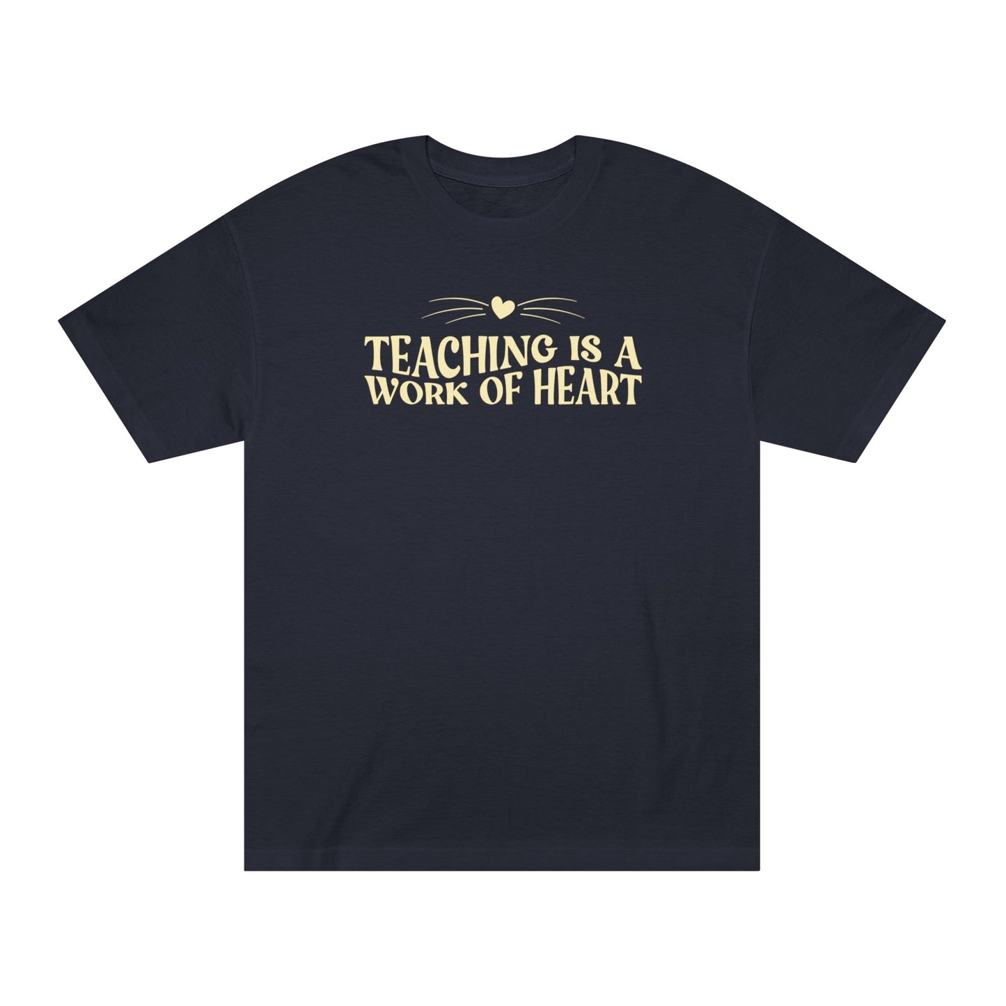 Teacher Heart Unisex Classic Tee - T - Shirt - Epileptic Al’s Shop