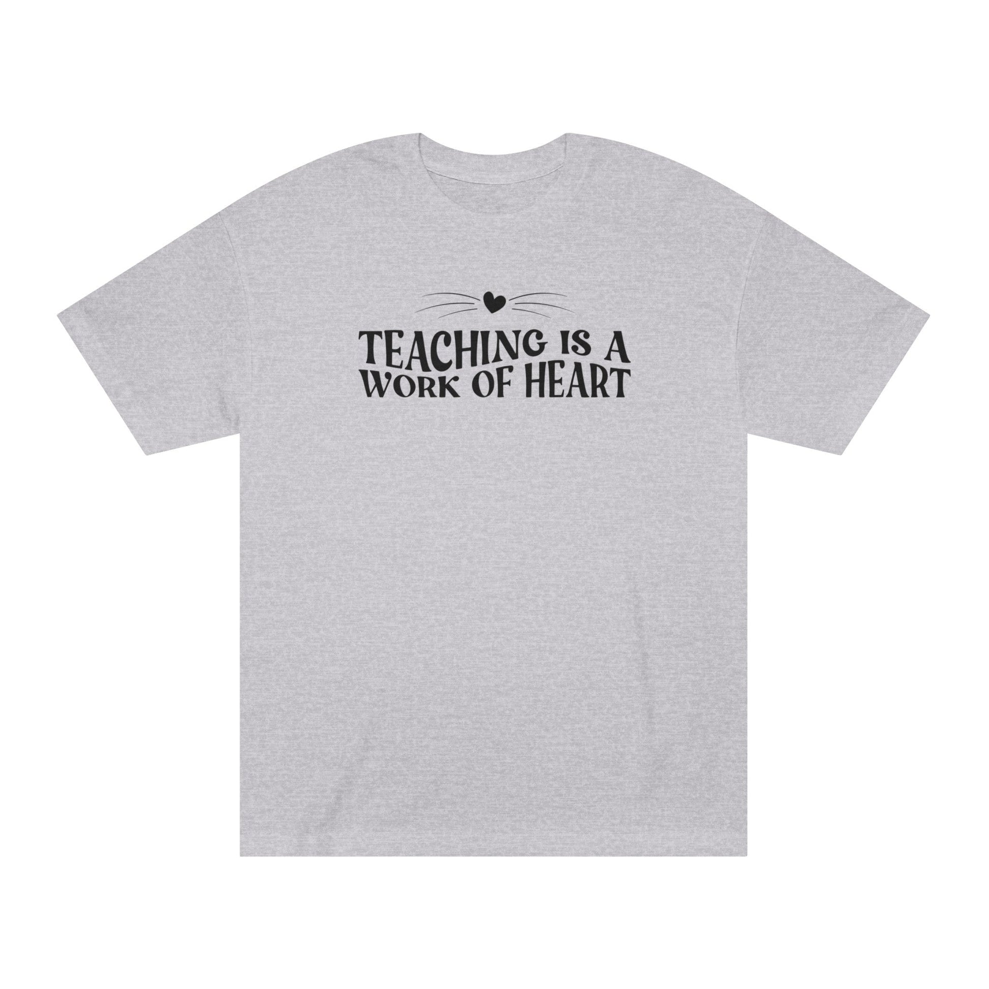 Teacher Heart Unisex Classic Tee - T - Shirt - Epileptic Al’s Shop