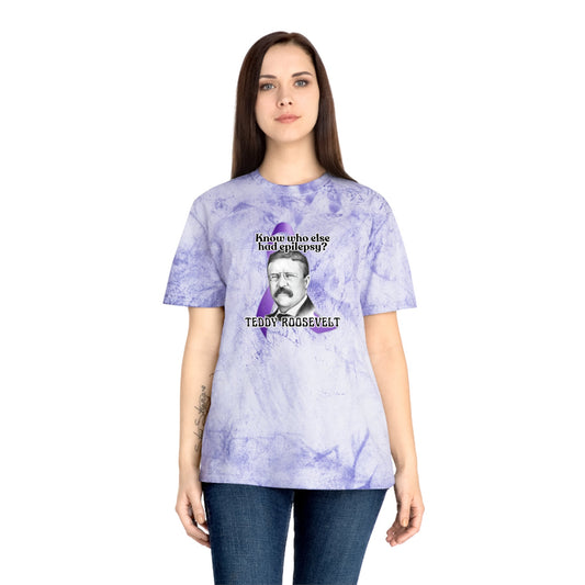 Teddy Roosevelt Unisex Color Blast T - Shirt - T - Shirt - Epileptic Al’s Shop