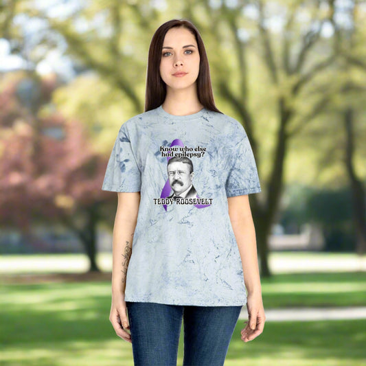 Teddy Roosevelt Unisex Color Blast T - Shirt - T - Shirt - Epileptic Al’s Shop