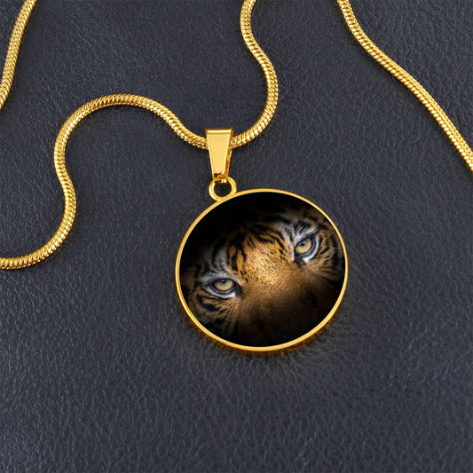 Tiger Eyes Necklace - Jewelry - Epileptic Al’s Shop