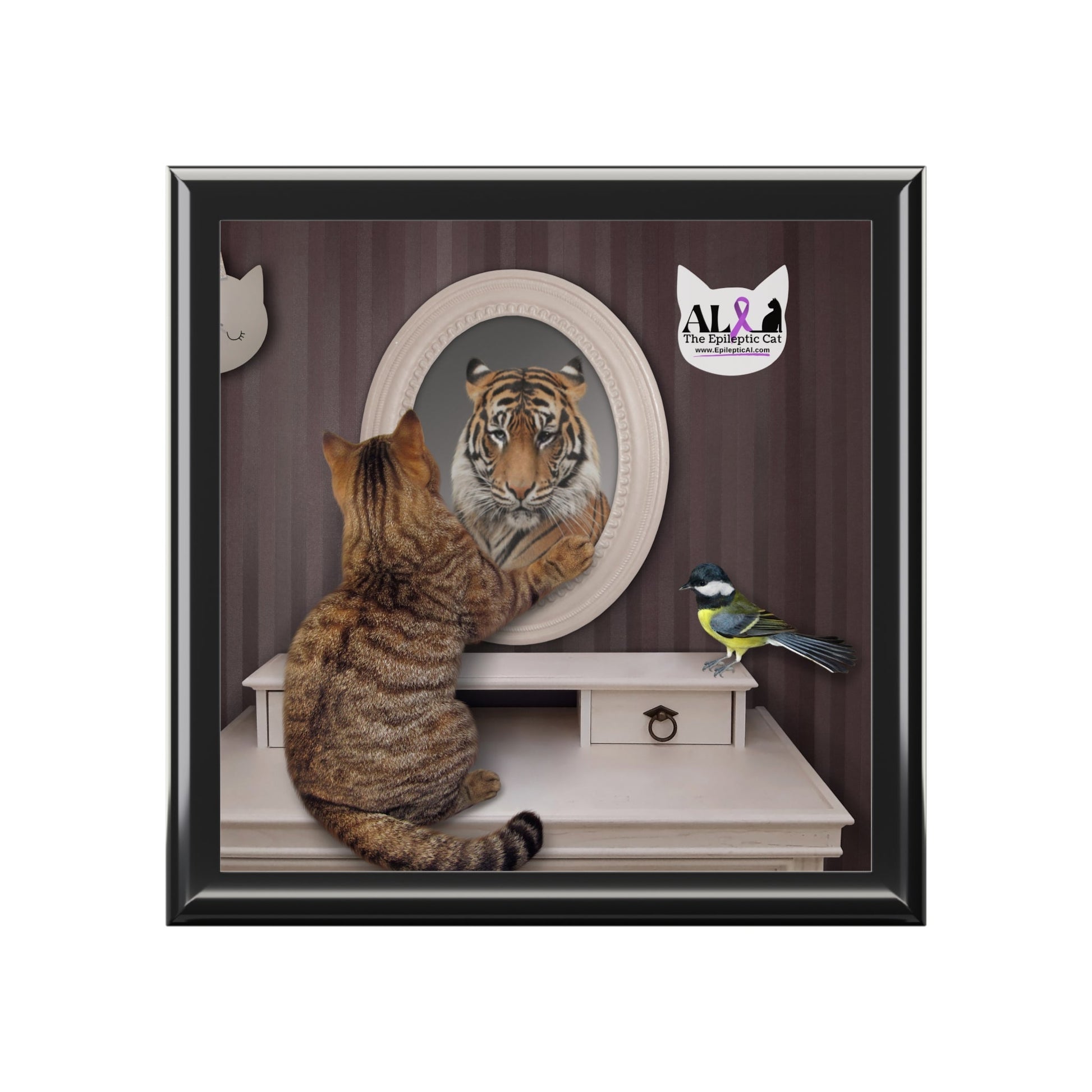 Tiger Kitty Jewelry Box - Home Decor - Epileptic Al’s Shop