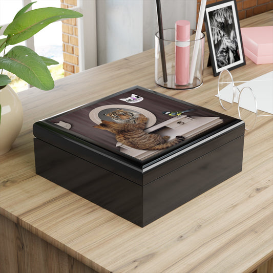 Tiger Kitty Jewelry Box - Home Decor - Epileptic Al’s Shop