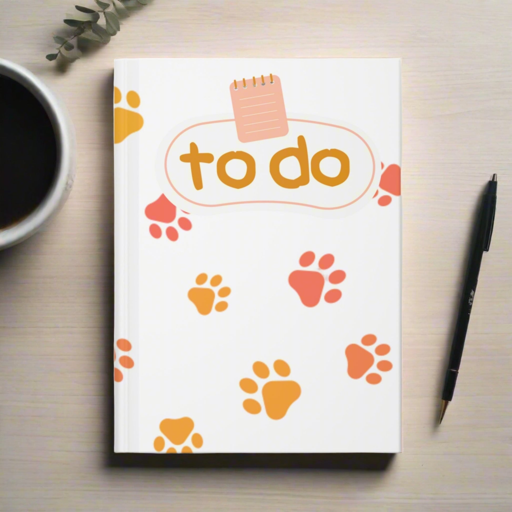 To Do Hardcover Journal Matte - Paper products - Epileptic Al’s Shop