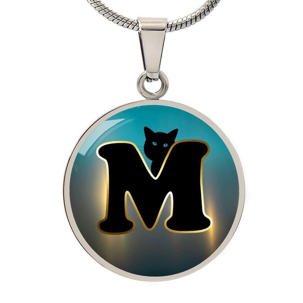 Turquoise Gold M Necklace - Jewelry - Epileptic Al’s Shop