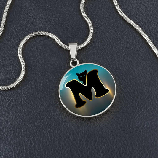 Turquoise Gold M Necklace - Jewelry - Epileptic Al’s Shop