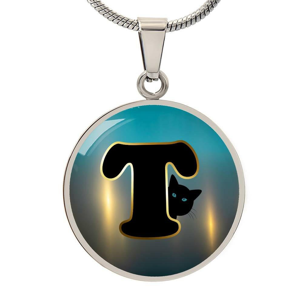 Turquoise Gold T Necklace - Jewelry - Epileptic Al’s Shop