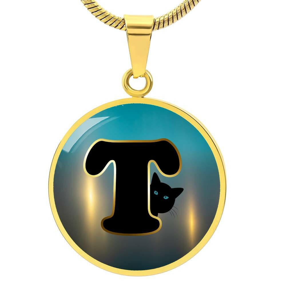 Turquoise Gold T Necklace - Jewelry - Epileptic Al’s Shop