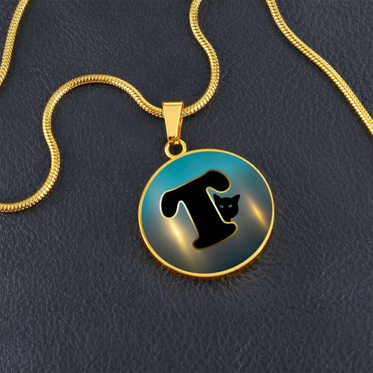 Turquoise Gold T Necklace - Jewelry - Epileptic Al’s Shop