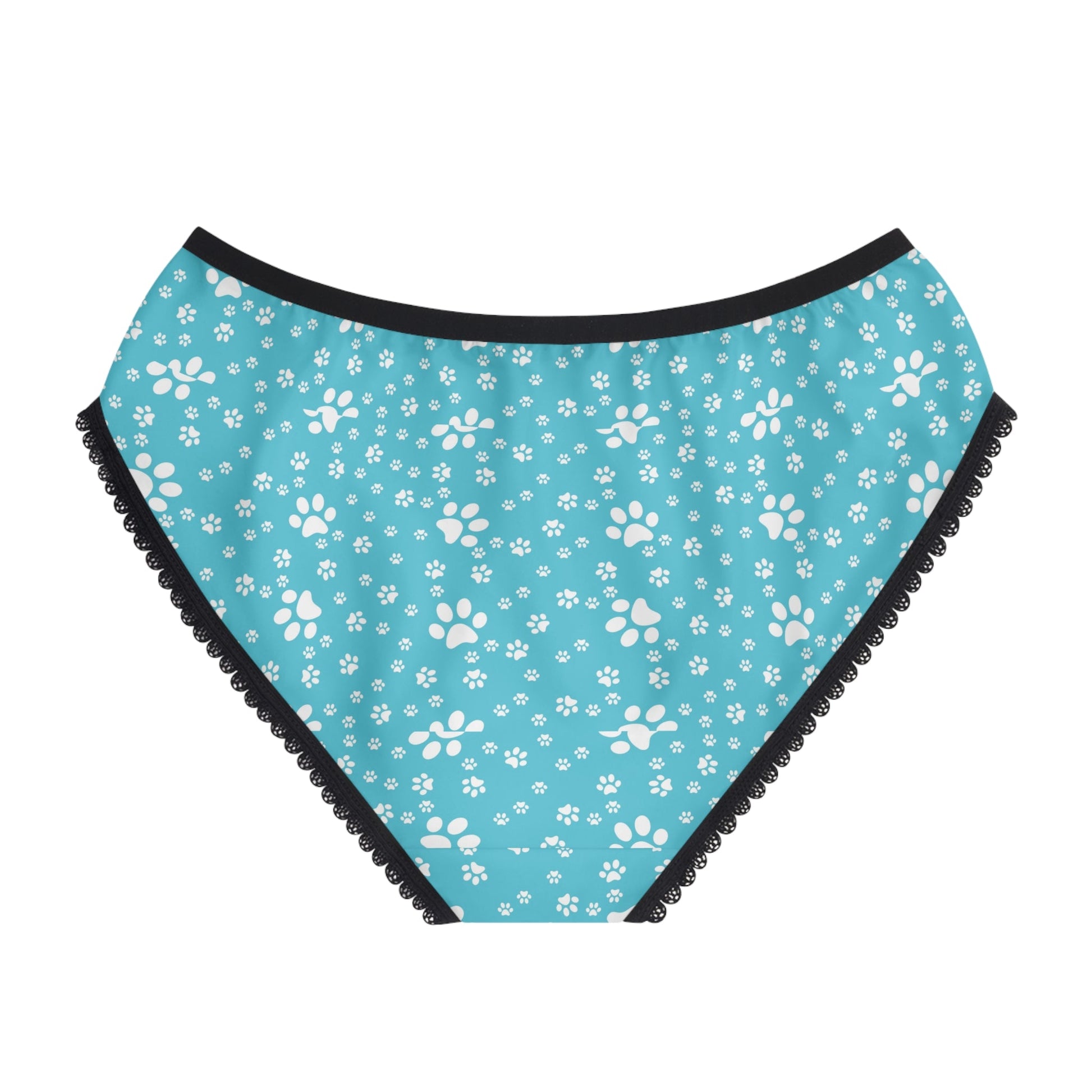 Turquoise Paws Women's Briefs - All Over Prints - Epileptic Al’s Shop