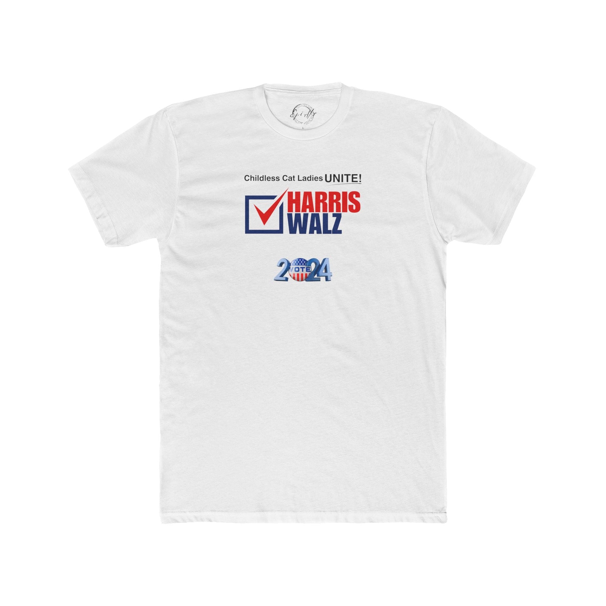 Unite Vote Harris 2024 Unisex Cotton Crew Tee - T-Shirt - EpiAl's Shop