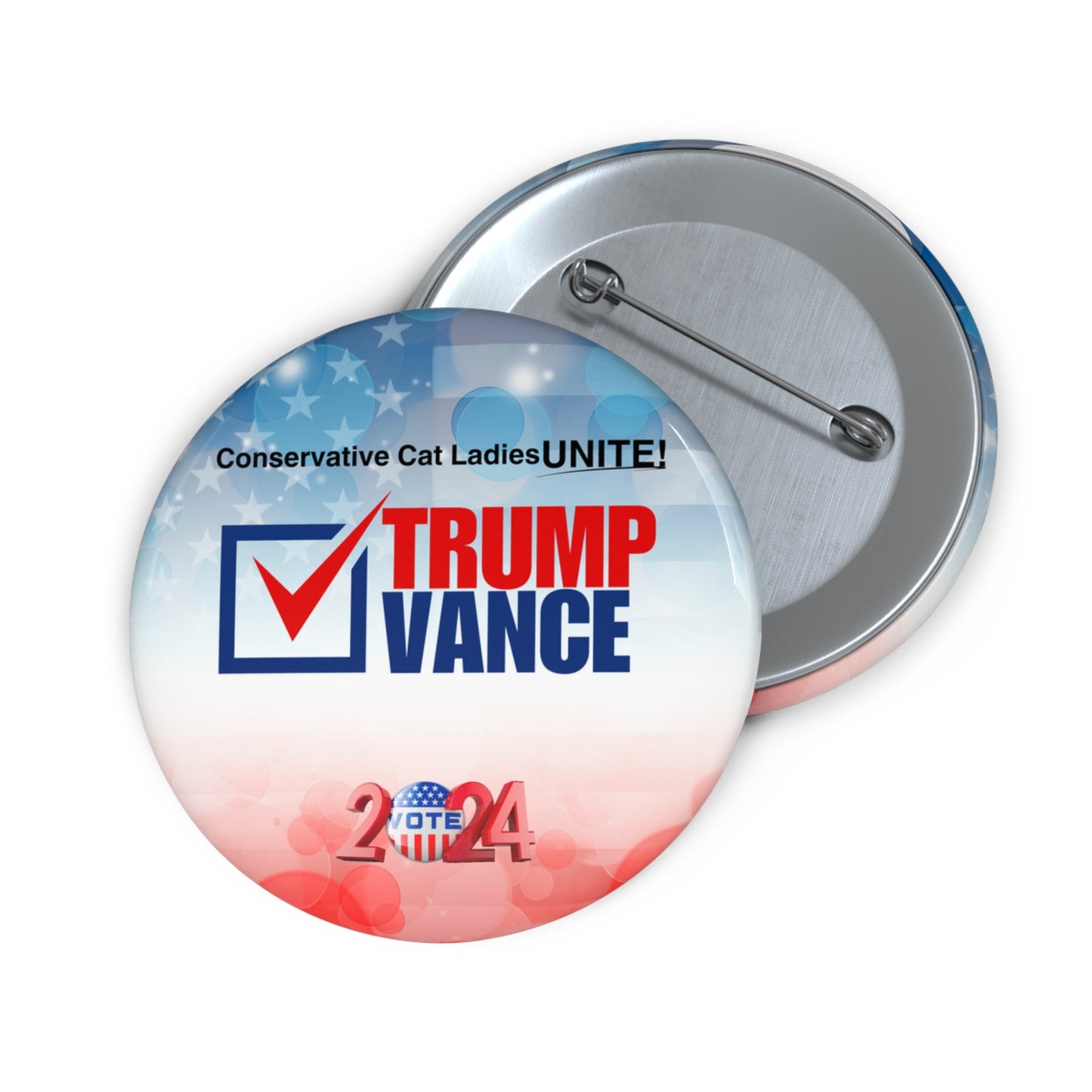 Unite Vote Trump Custom Pin Buttons - Accessories - EpiAl's Shop