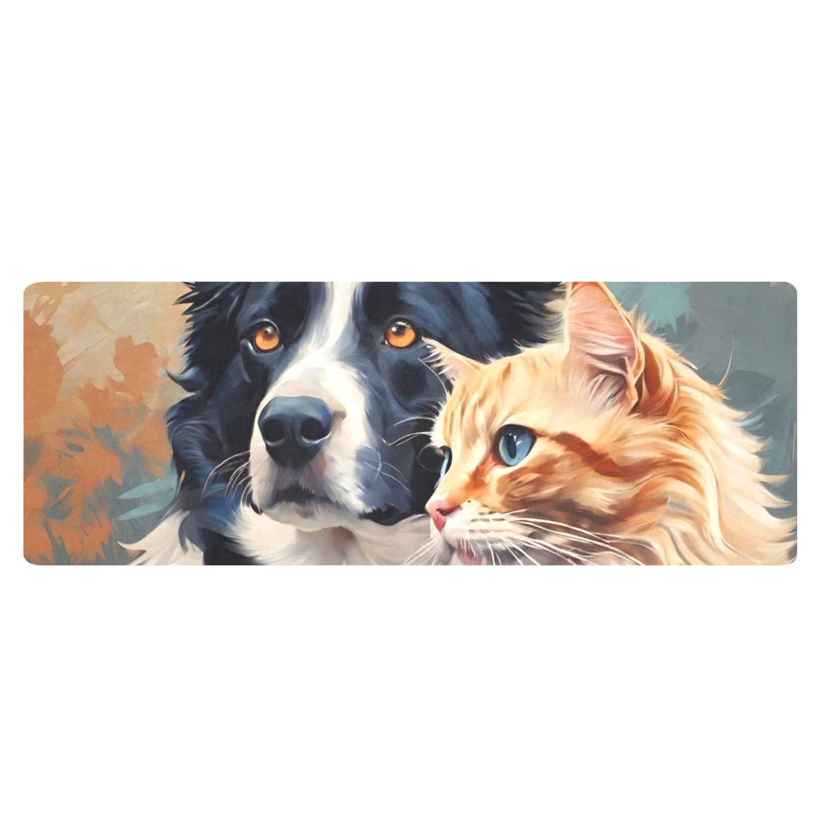 Unlikely Friends Kitchen Mat 48"x17"(Made In Queen) - Home Decor - Epileptic Al’s Shop