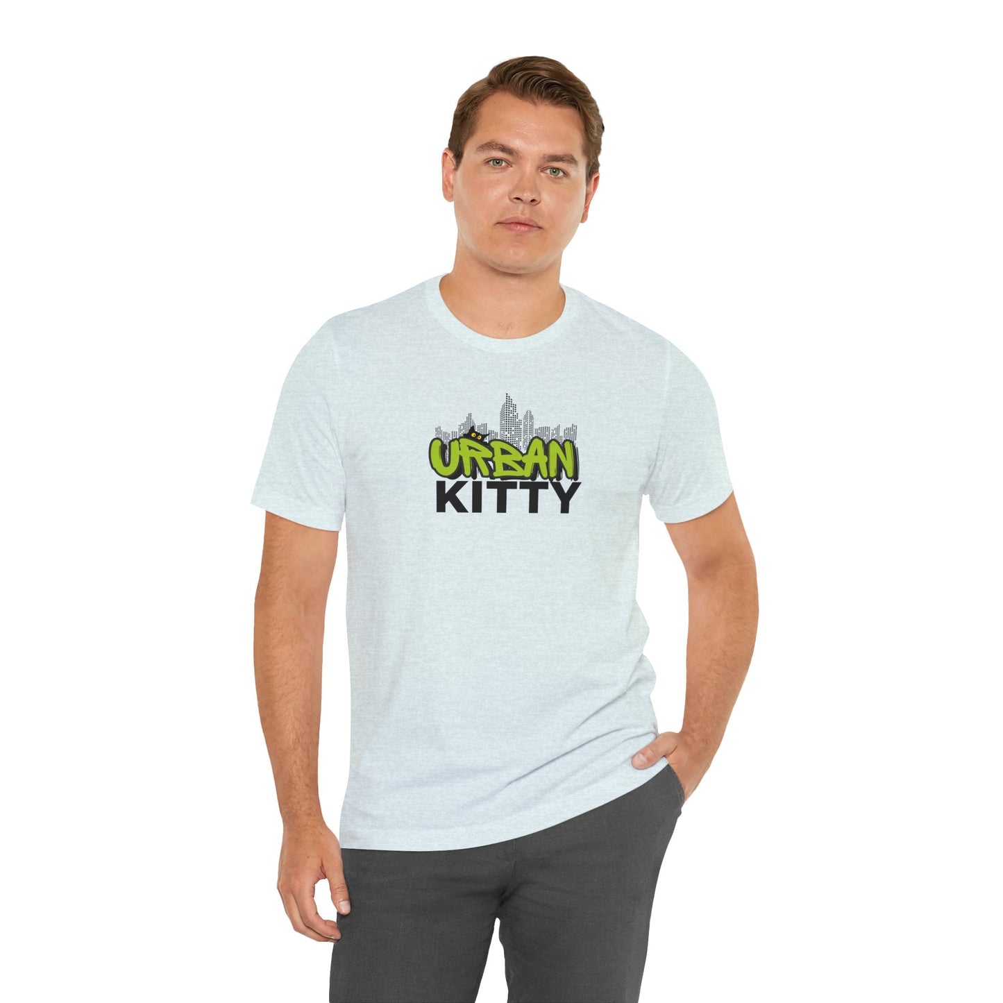 Urban Kitty Unisex Jersey Short Sleeve Tee - T - Shirt - Epileptic Al’s Shop