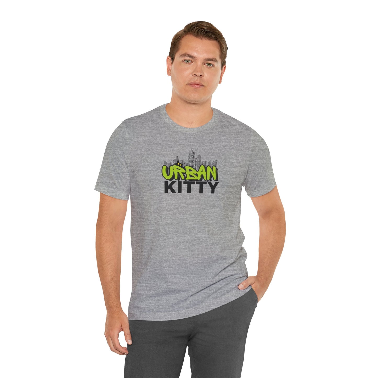 Urban Kitty Unisex Jersey Short Sleeve Tee - T - Shirt - Epileptic Al’s Shop