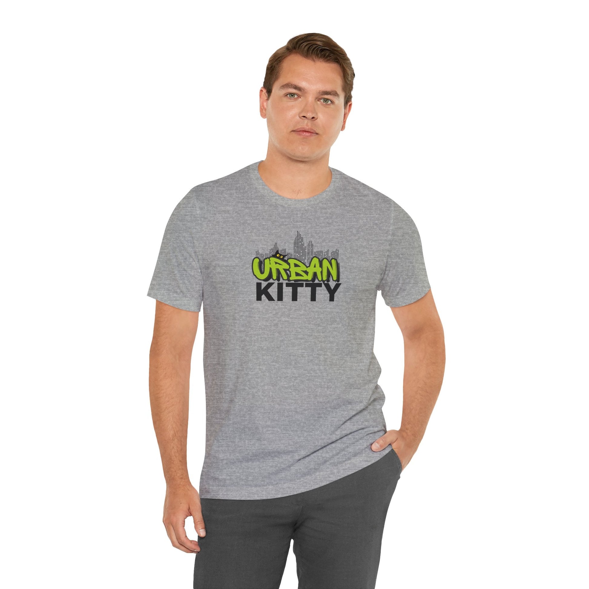 Urban Kitty Unisex Jersey Short Sleeve Tee - T - Shirt - Epileptic Al’s Shop