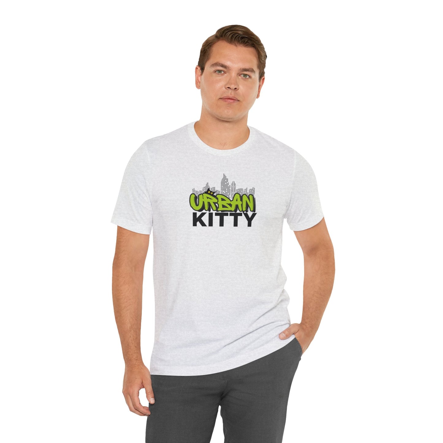 Urban Kitty Unisex Jersey Short Sleeve Tee - T - Shirt - Epileptic Al’s Shop