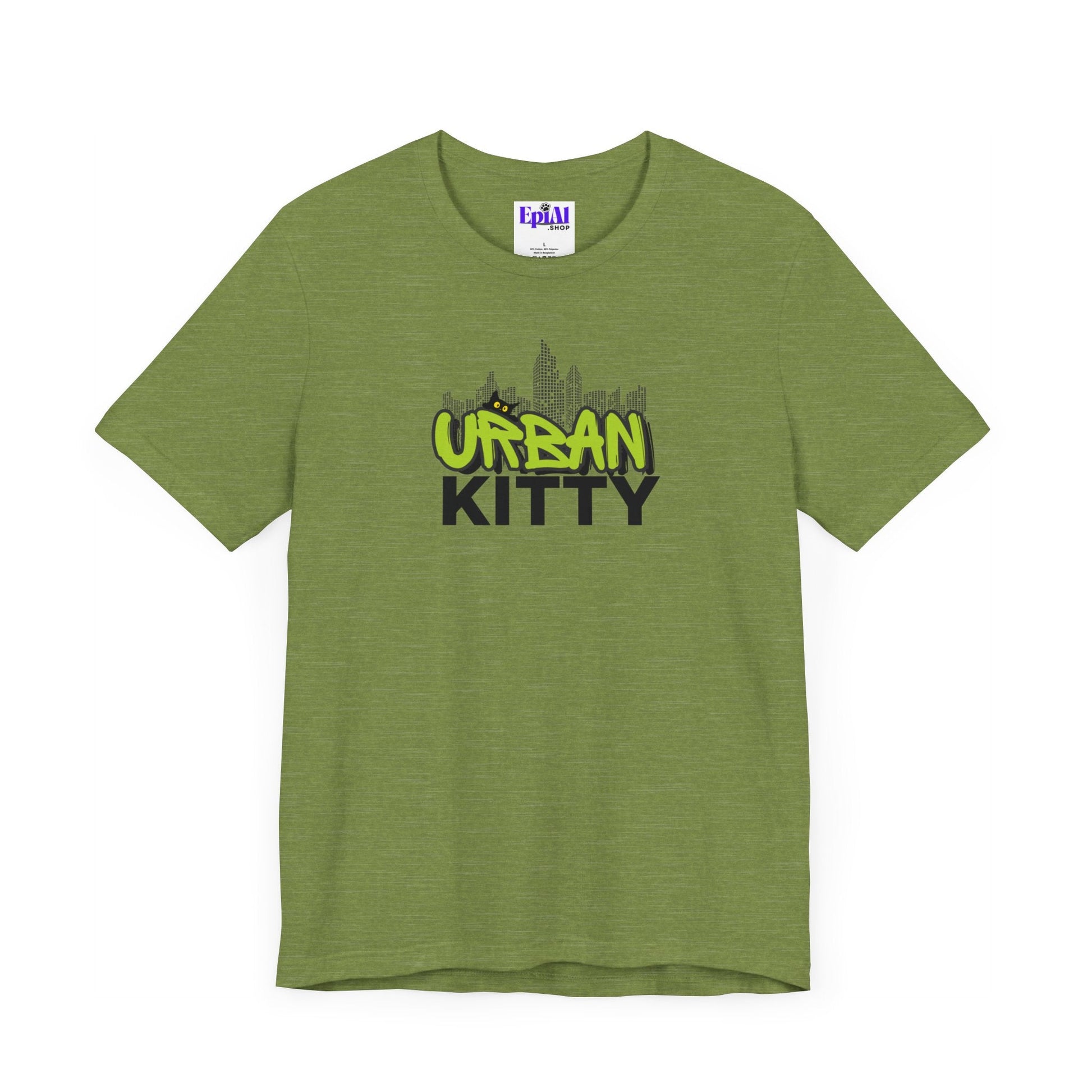 Urban Kitty Unisex Jersey Short Sleeve Tee - T - Shirt - Epileptic Al’s Shop