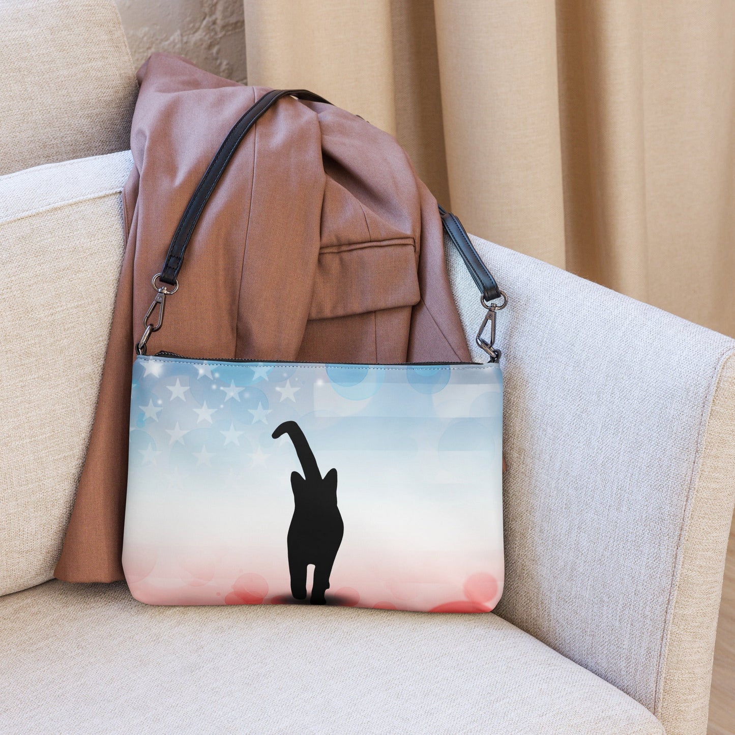 USA Cat Crossbody Bag - handbag - EpiAl's Shop