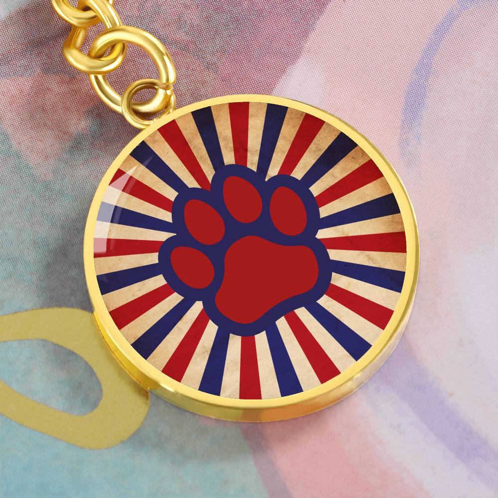 USA Paw Keychain - Jewelry - Epileptic Al’s Shop