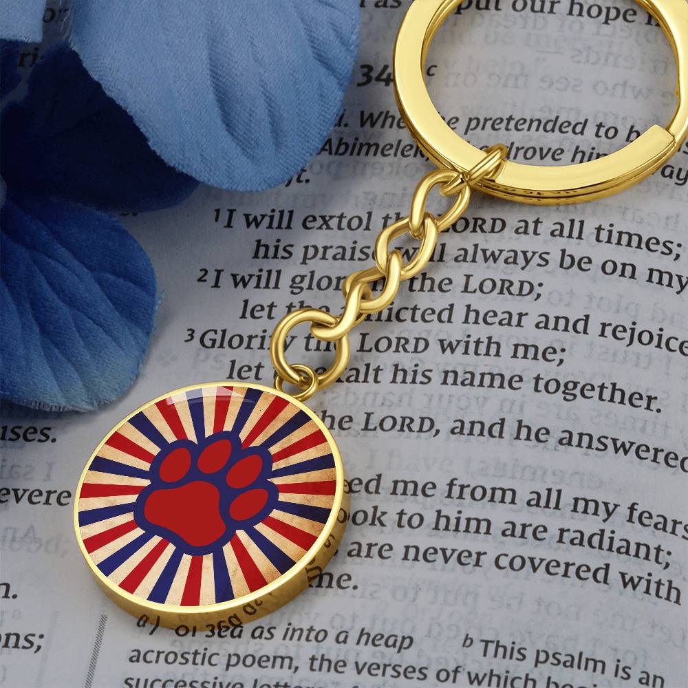 USA Paw Keychain - Jewelry - Epileptic Al’s Shop