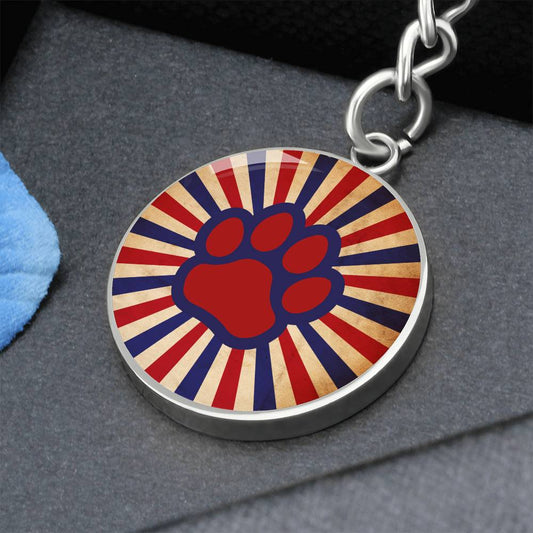 USA Paw Keychain - Jewelry - Epileptic Al’s Shop