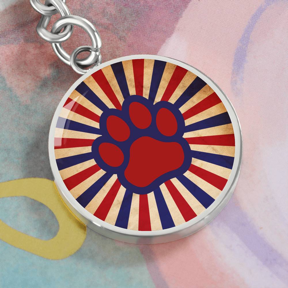 USA Paw Keychain - Jewelry - Epileptic Al’s Shop