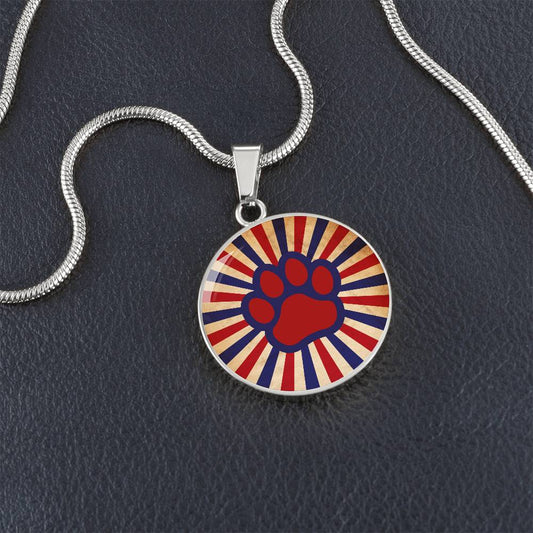 USA Paw Necklace - Jewelry - Epileptic Al’s Shop