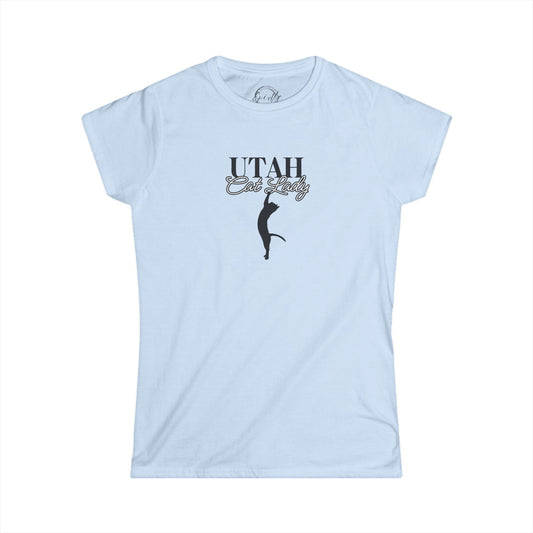 Utah Cat Lady Softstyle Tee - T - Shirt - EpiAl's Shop