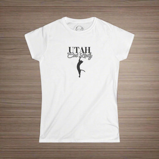 Utah Cat Lady Softstyle Tee - T - Shirt - EpiAl's Shop