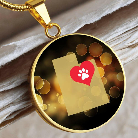 Utah luvs Cats Necklace - Jewelry - Epileptic Al’s Shop