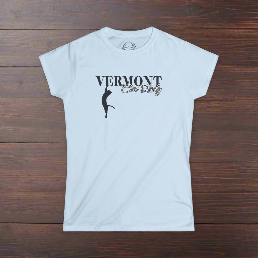 Vermont Cat Lady Softstyle Tee - T - Shirt - EpiAl's Shop