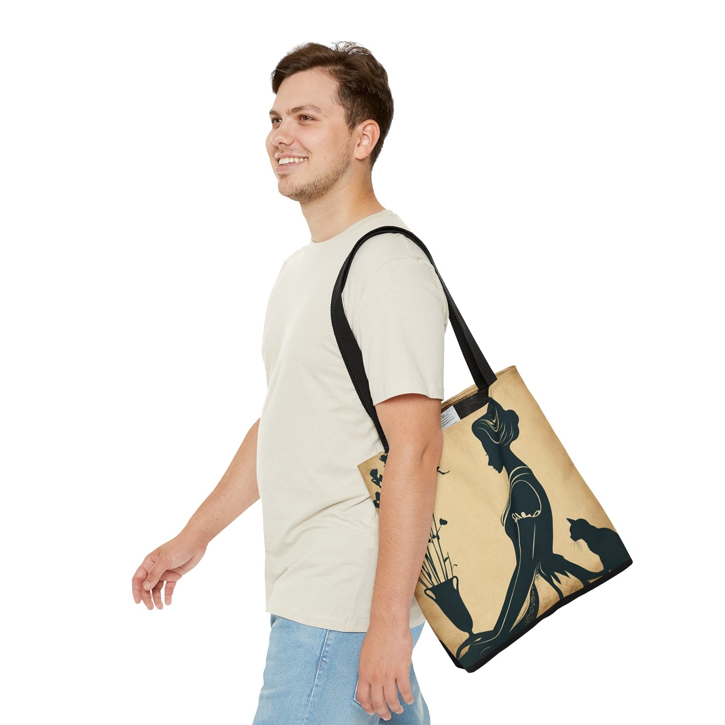 Vintage - Like Cat Lady Tote Bag - Bags - EpiAl's Shop