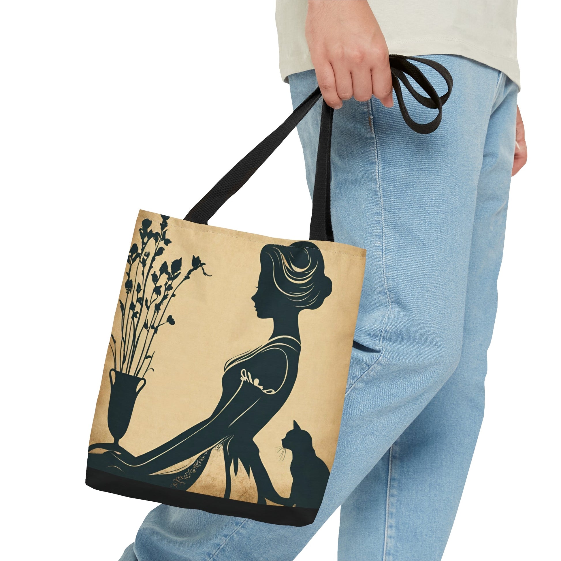 Vintage - Like Cat Lady Tote Bag - Bags - EpiAl's Shop