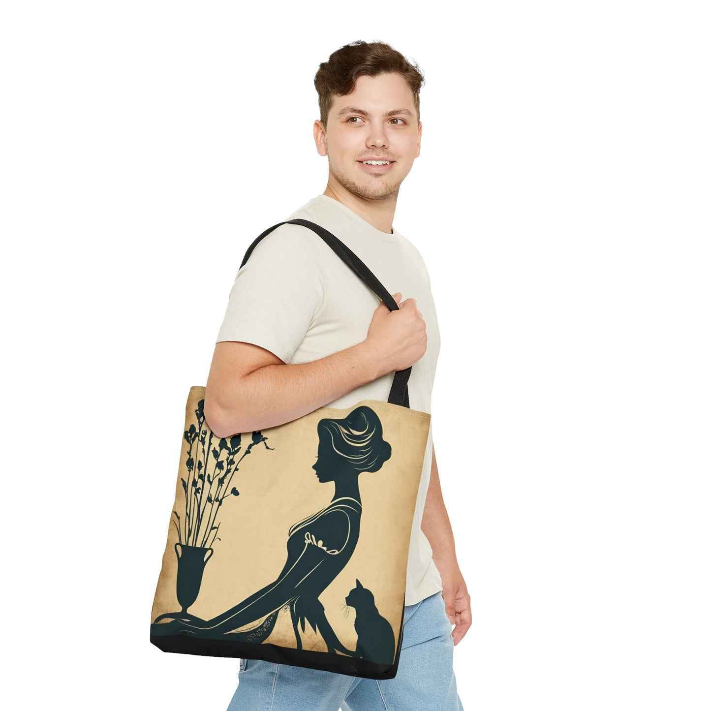 Vintage - Like Cat Lady Tote Bag - Bags - EpiAl's Shop