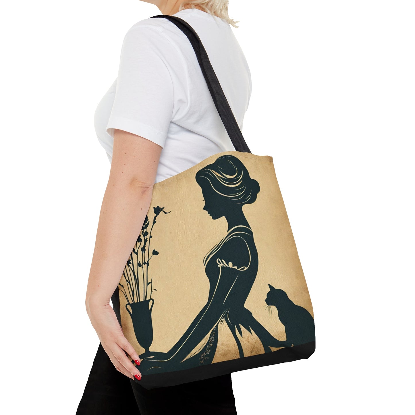 Vintage - Like Cat Lady Tote Bag - Bags - EpiAl's Shop