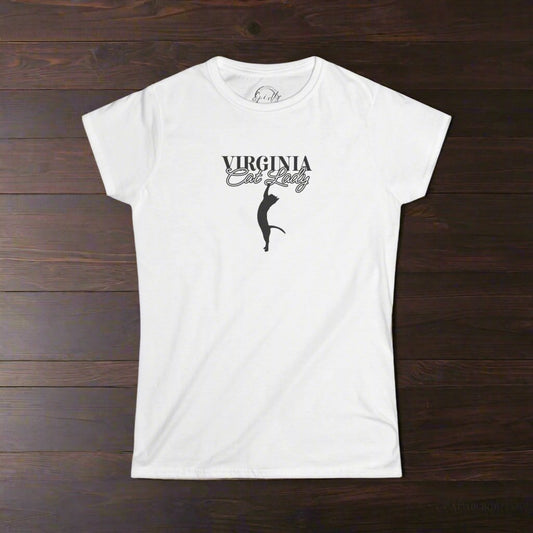 Virginia Cat Lady Softstyle Tee - T - Shirt - EpiAl's Shop