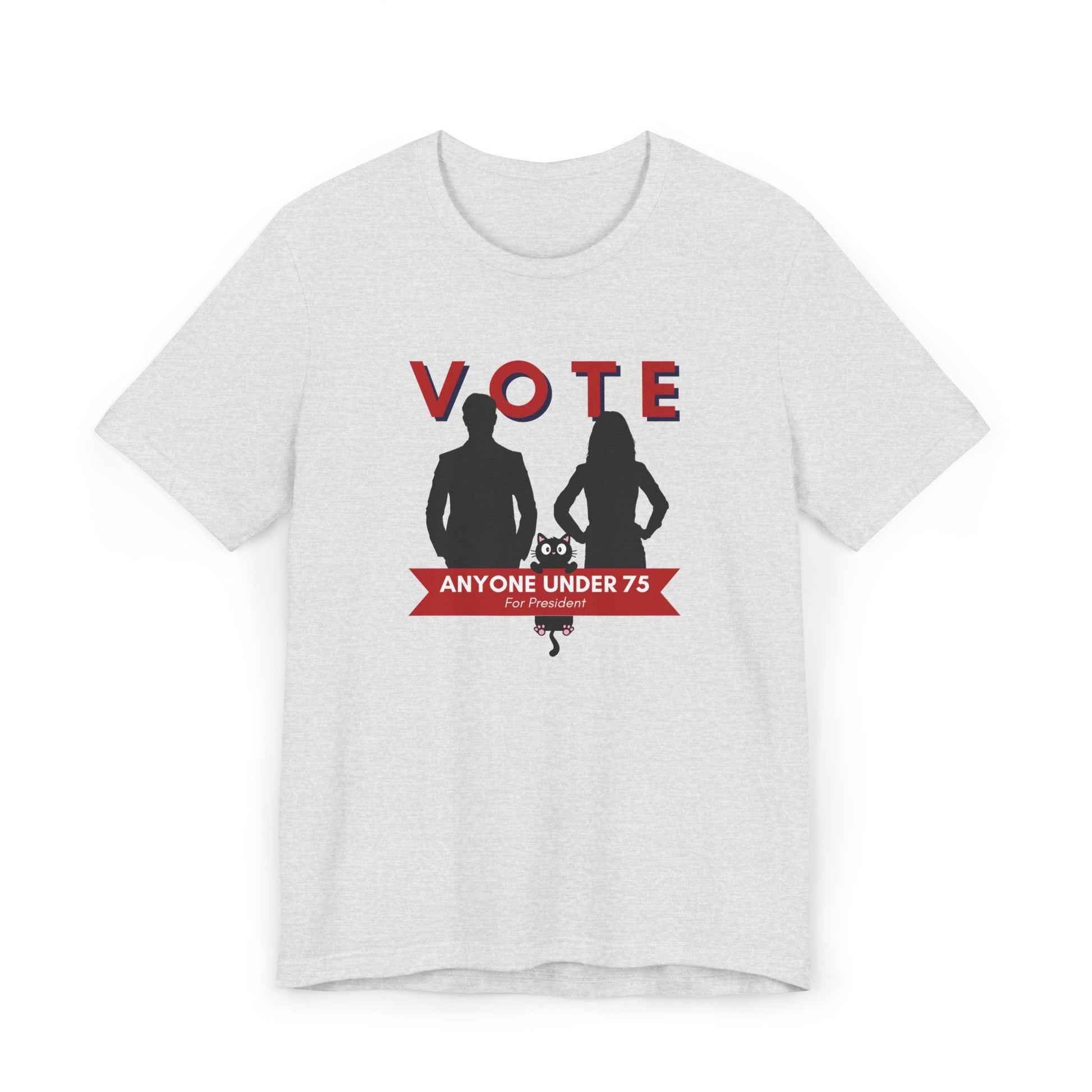 Vote Anyone Under 75 Unisex Jersey T - Shirt - T - Shirt - Epileptic Al’s Shop